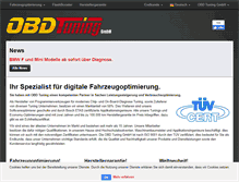 Tablet Screenshot of obd-tuning.de